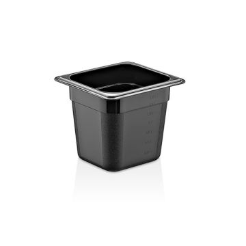 Cuva GN1/6, policarbonat, culoare neagra