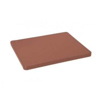 Tocator bucatarie profesional din polietilena, culoare maro, dimensiuni 300x500x20hmm