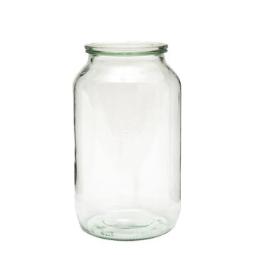 Borcan din sticla sicapac, model Zylinder, capacitate 3000ml, diametru 100mm, inaltime 242mm