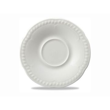 Farfurie ceasca cafea, linia Buckingham, diametrul 134 mm  