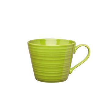 Cana, capacitate 355ml, din portelan, de culoare alba