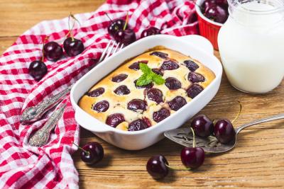 Clafoutis de cireșe