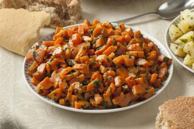 Salată marocană de morcovi